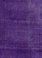 Imperial Plum Vintage El Dokuma Yün Halı 289x194 cm