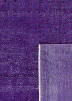Imperial Plum Vintage El Dokuma Yün Halı 289x194 cm