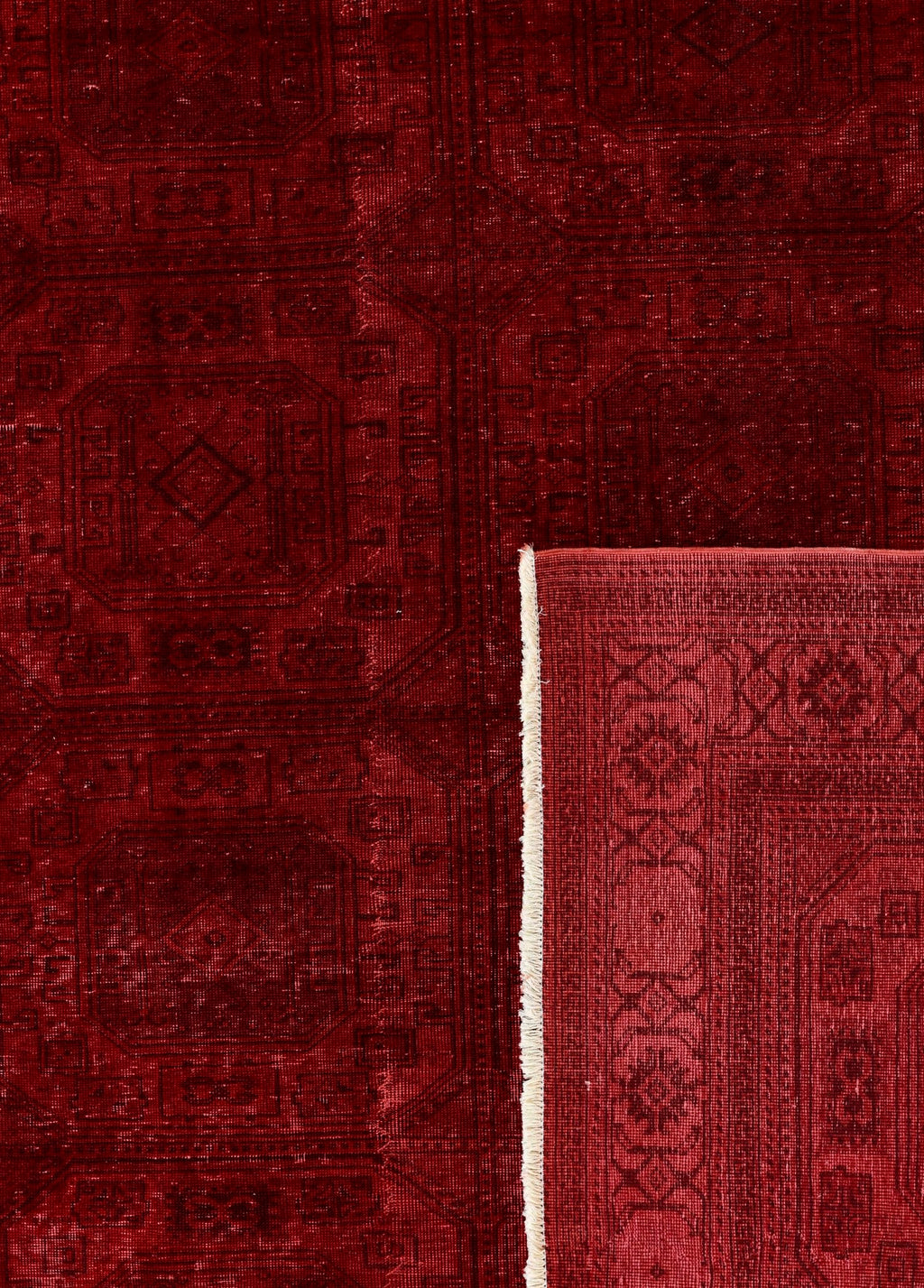Crimson Majesty Vintage El Dokuma Yün Halı 290x198 cm