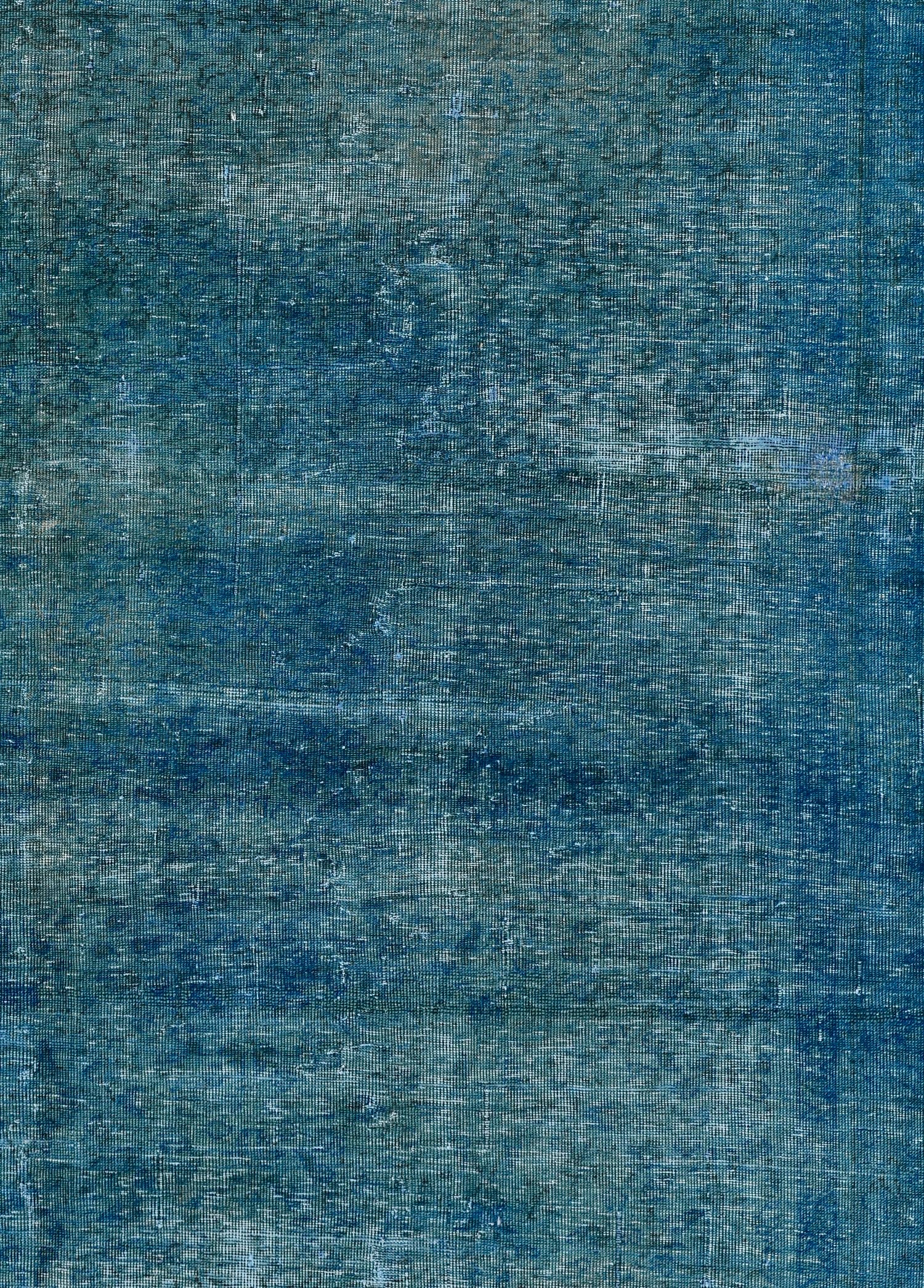 Sapphire Mist Vintage El Dokuma Yün Halı 276x190 cm