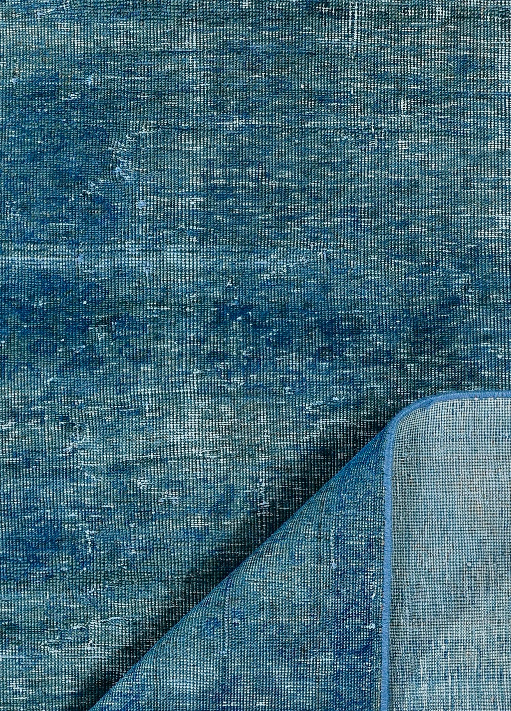 Sapphire Mist Vintage El Dokuma Yün Halı 276x190 cm