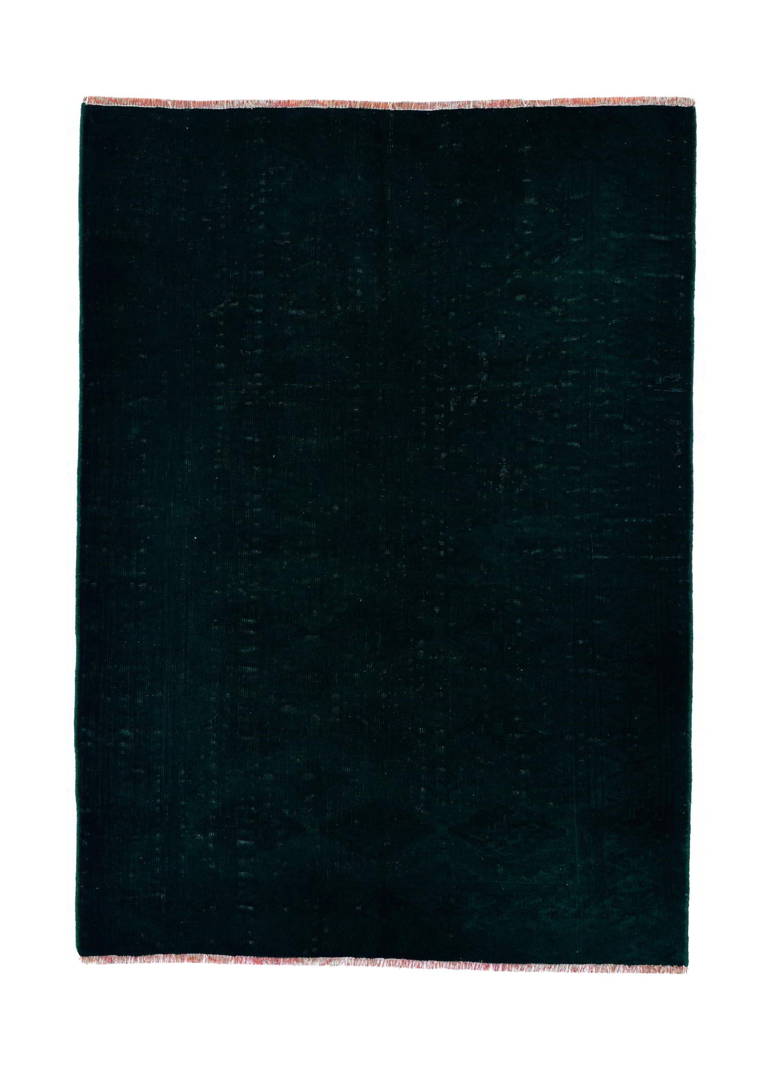Viridian El Dokuma Vintage Yün Halı 139x102 cm