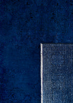 Midnight Iris Hand-Woven Wool Carpet 300x204 cm