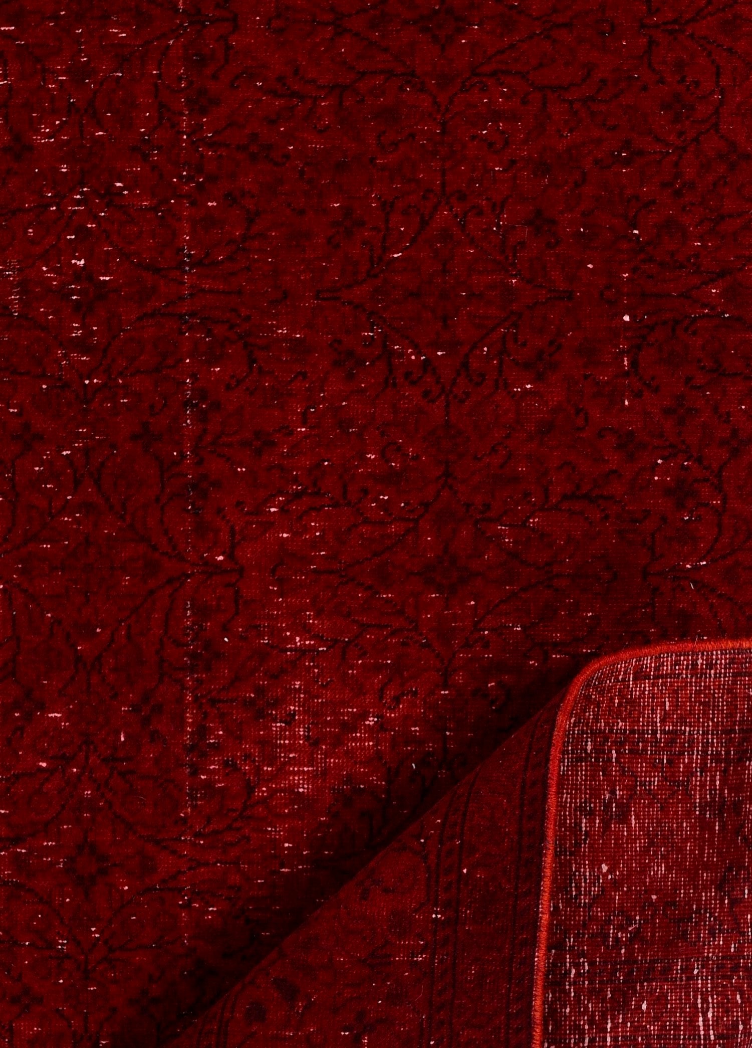 Rosette Eleganc Vintage El Dokuma Yün Halı 287x197 cm