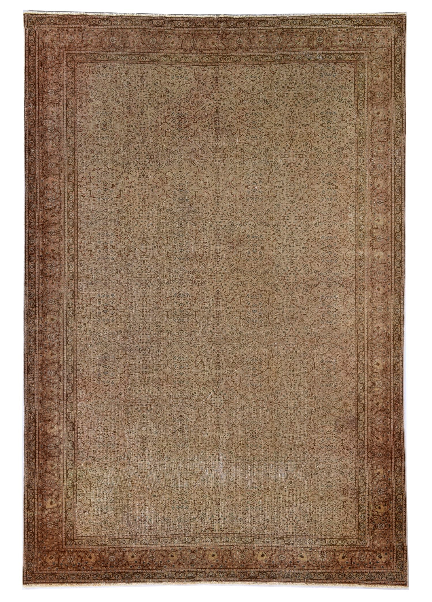 Desert Bloom Vintage El Dokuma Yün Halı 289x201 cm