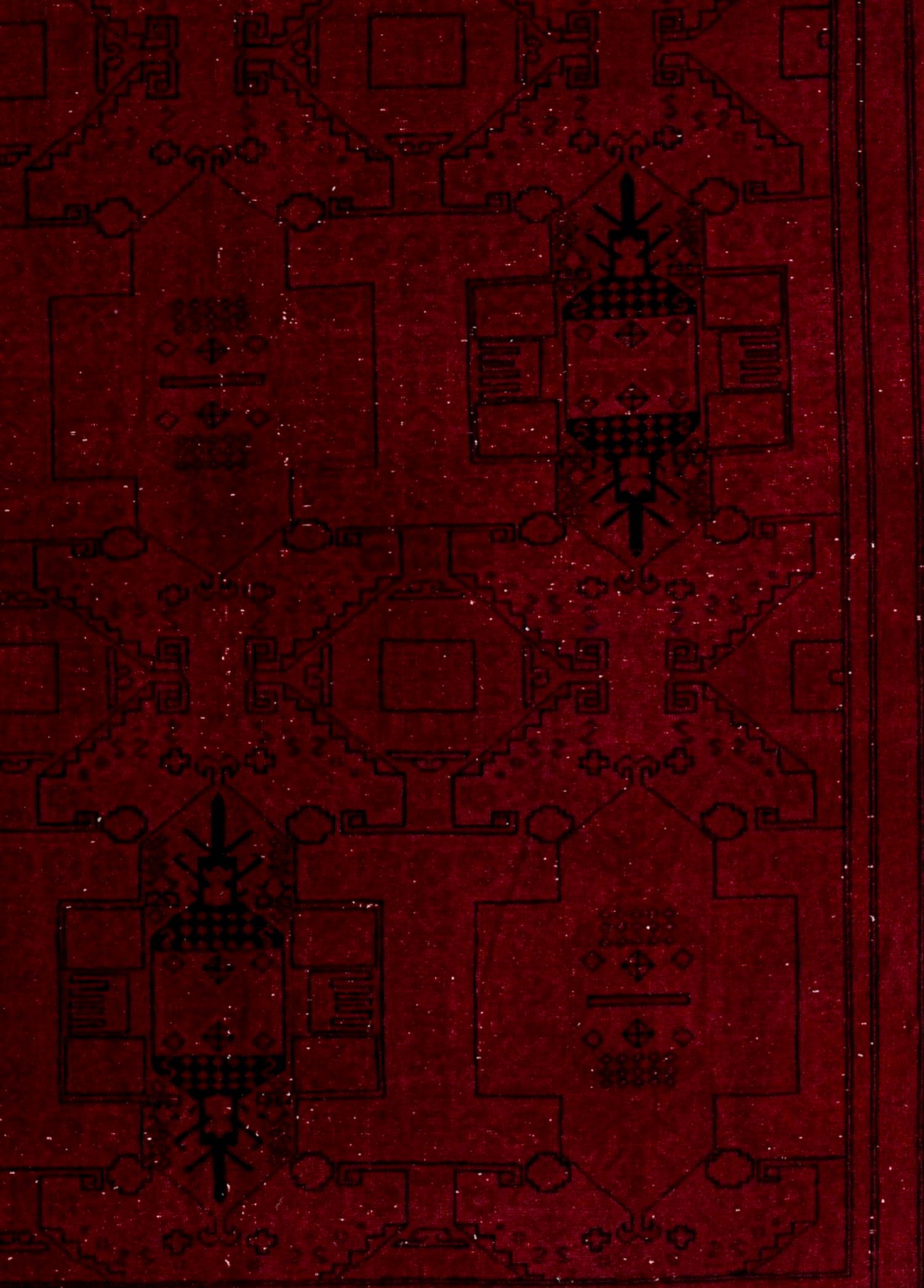 Shahmir Ruby Vintage El Dokuma Yün Halı 309 x 200 cm