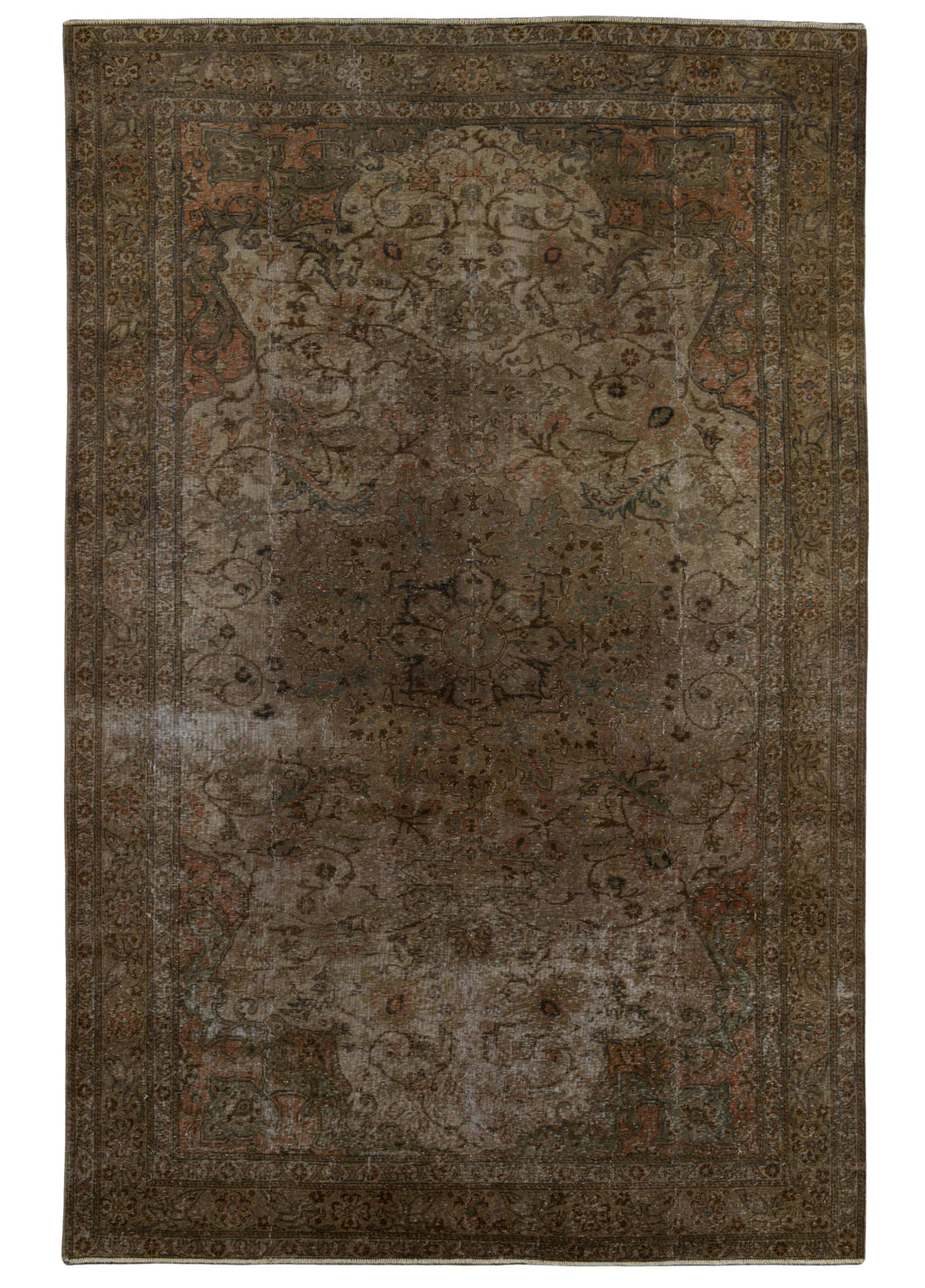 Mehrashan Vintage El Dokuma Yün Halı 300 x 194 cm