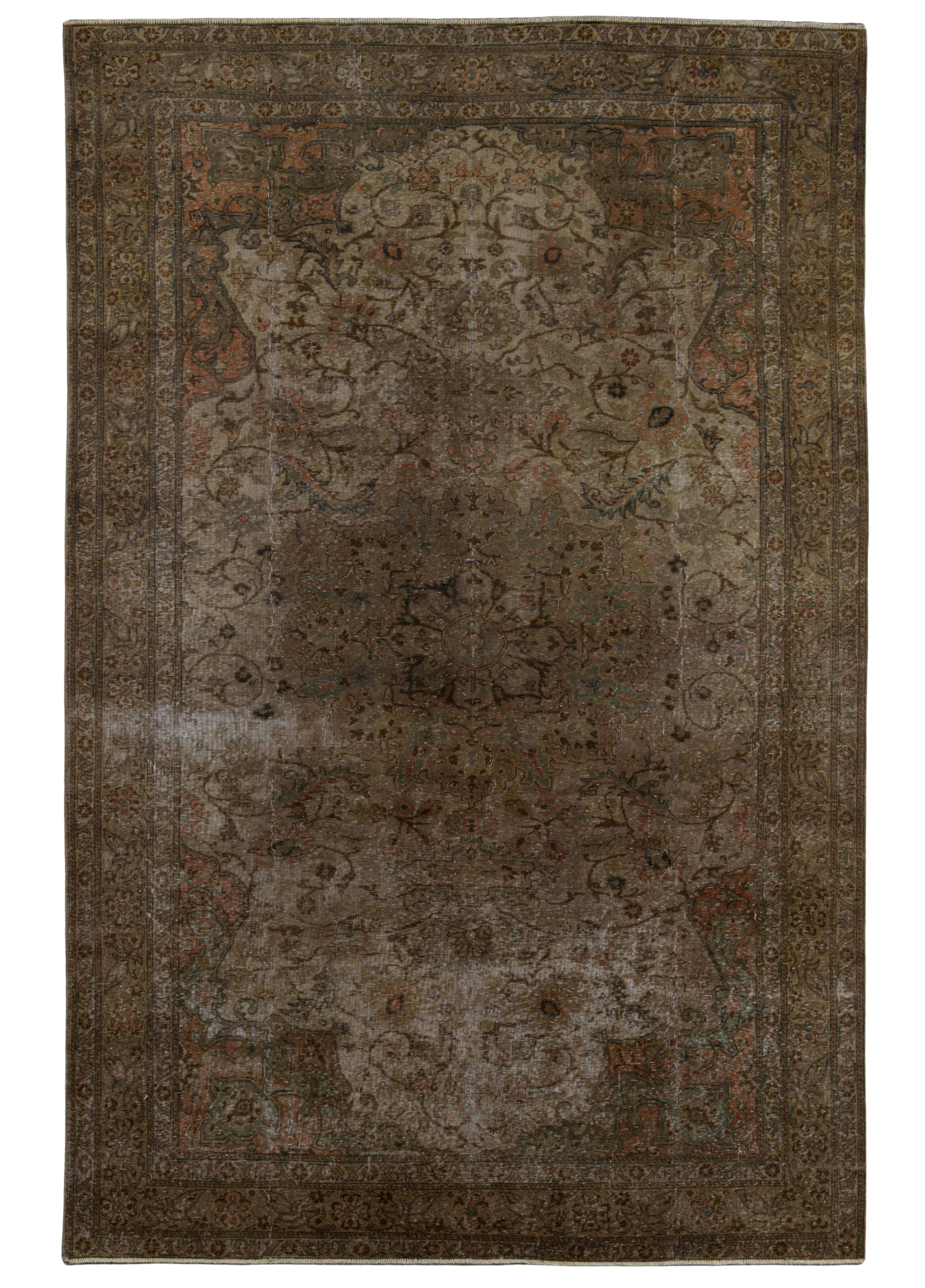 Mehrashan Vintage El Dokuma Yün Halı 300 x 194 cm