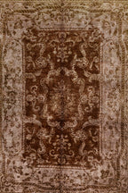 Baroque Hand-Woven Wool Carpet 232x170 cm