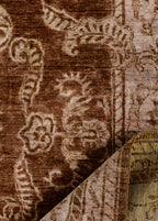 Baroque Hand-Woven Wool Carpet 232x170 cm