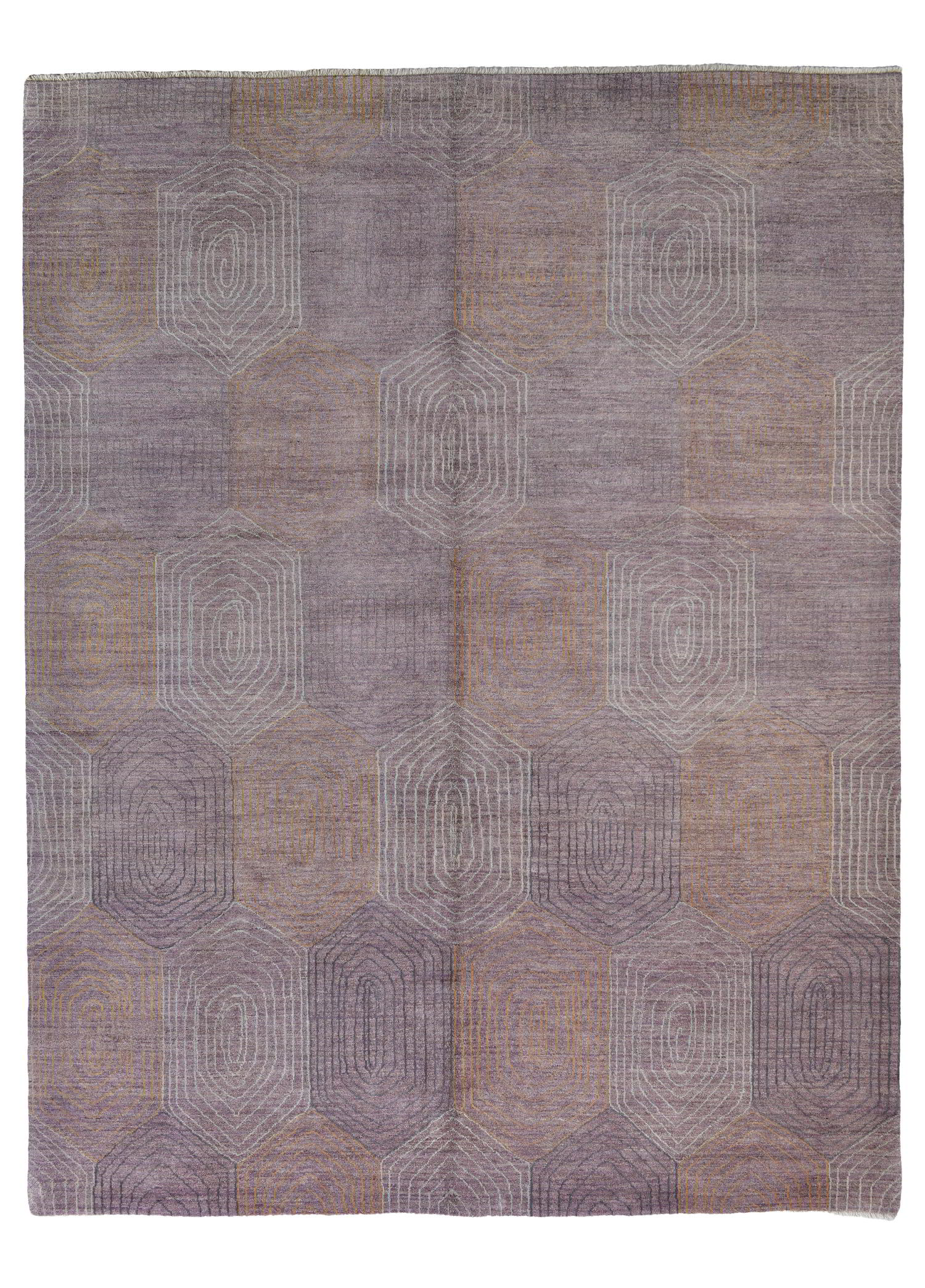 Orva Hex El Dokuma Yün Halı 313x242 cm