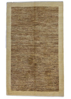 Terra Plain Hand-Woven Wool Carpet 193x123 cm