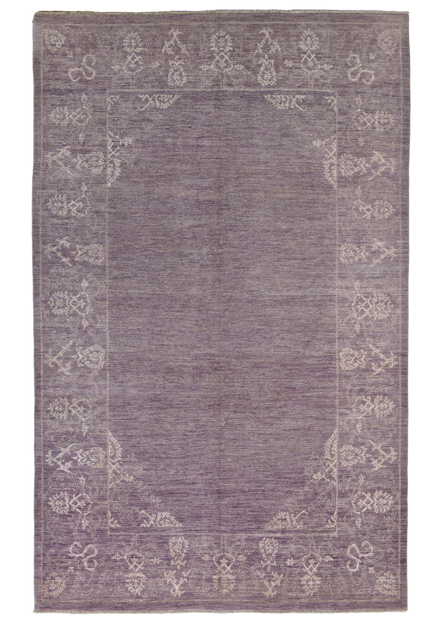 Lavendre El Dokuma Yün ve İpek Halı 306x199 cm