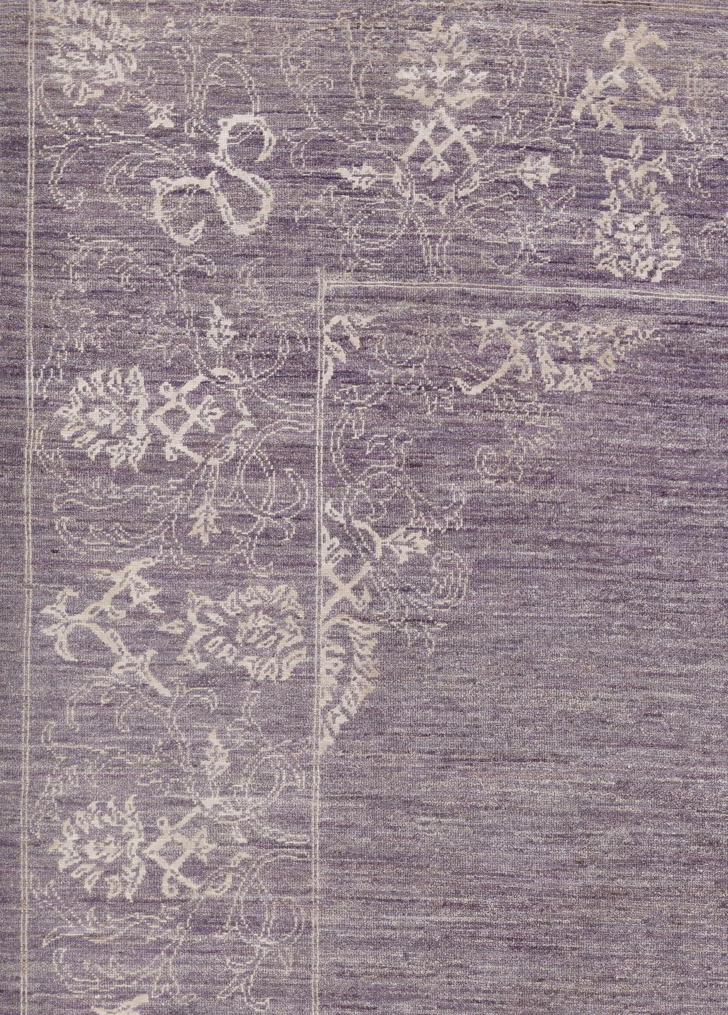Lavendre El Dokuma Yün ve İpek Halı 306x199 cm