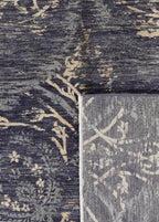Veridra Hand-Woven Wool and Silk Carpet 306x195 cm