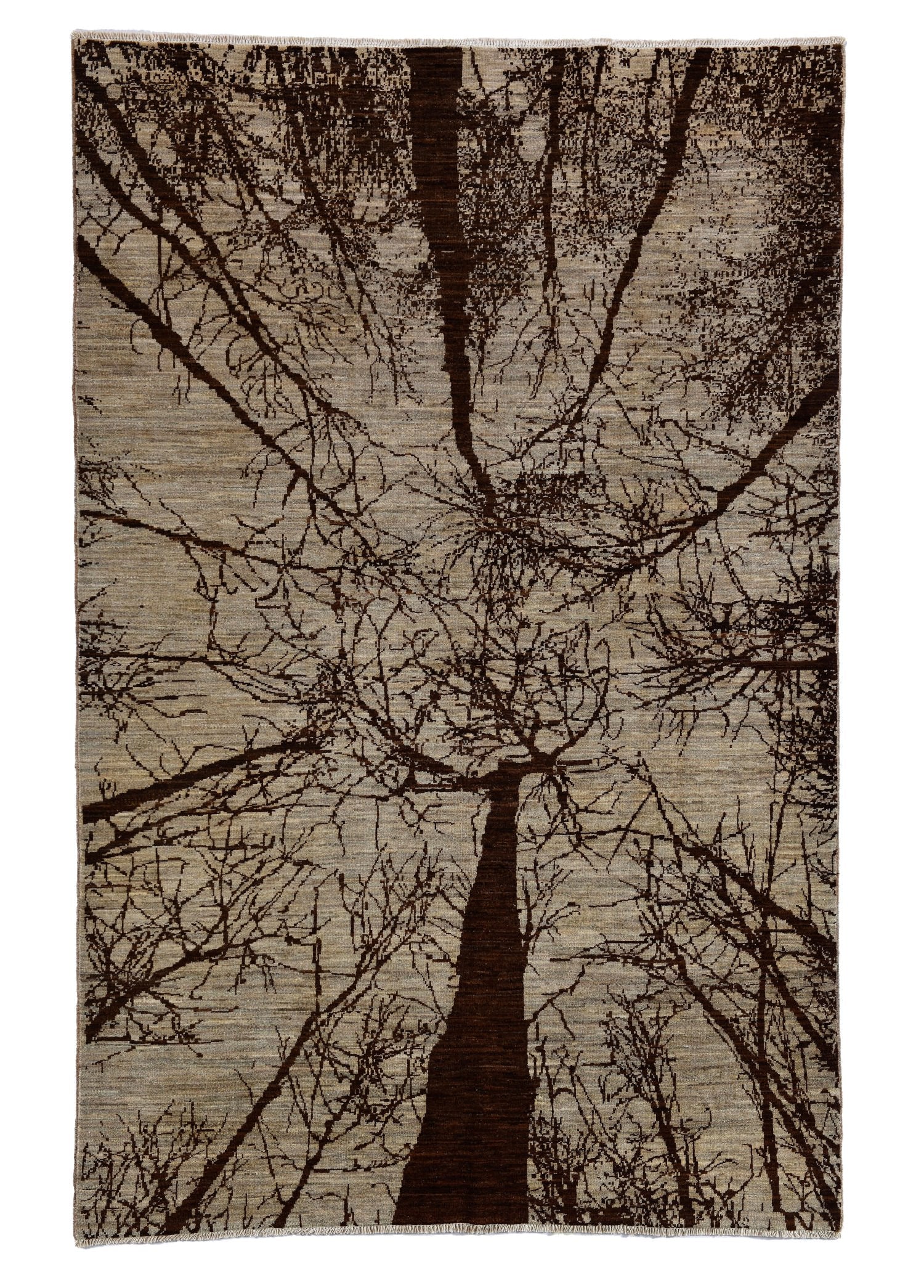 Sylvara El Dokuma Yün Halı 245x163 cm
