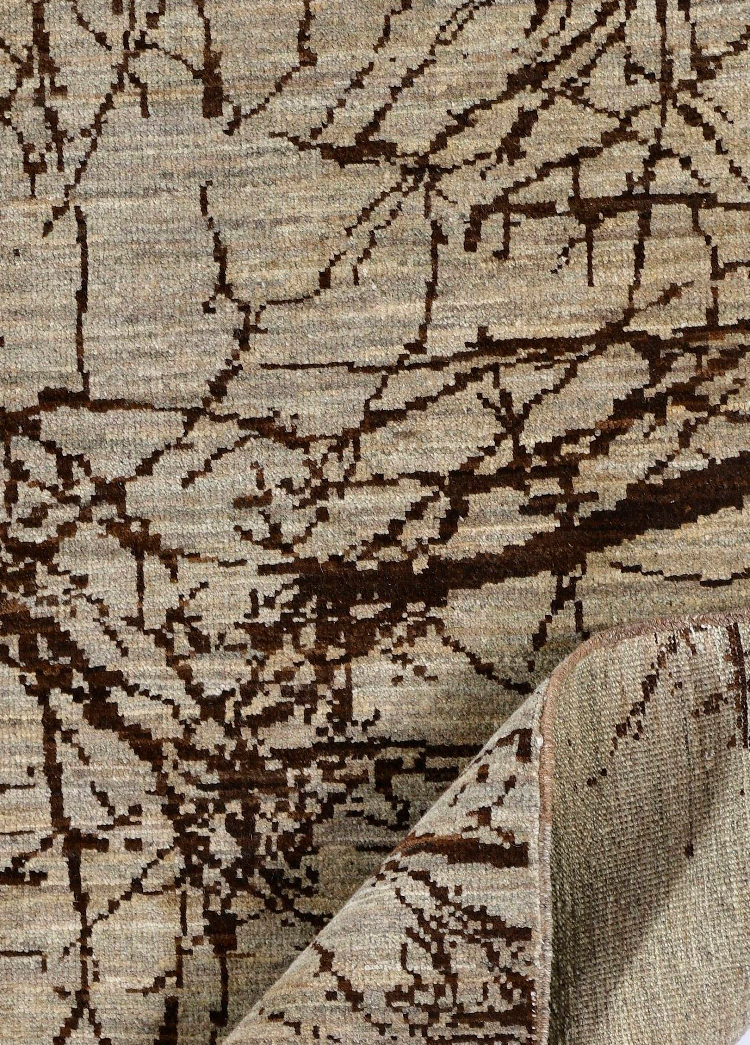 Sylvara El Dokuma Yün Halı 245x163 cm