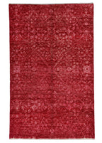 Crimora Hand-Woven Wool and Silk Carpet 252x167 cm