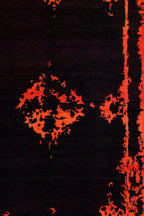 Ignara Hand-Woven Wool and Silk Carpet 296x199 cm