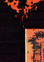 Ignara Hand-Woven Wool and Silk Carpet 296x199 cm