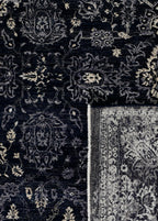 Ashborne Hand-Woven Wool and Silk Rug 313x243 cm