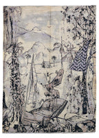 Calnor El Dokuma Yün ve İpek Halı 300x244 cm