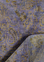 Tenaro Hand-Woven Wool and Silk Carpet 302x248 cm
