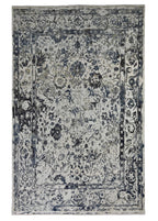 Silvare Hand-Woven Wool and Silk Carpet 295x201 cm