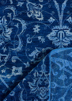 Noctura Hand-Woven Wool and Silk Carpet 244x167 cm