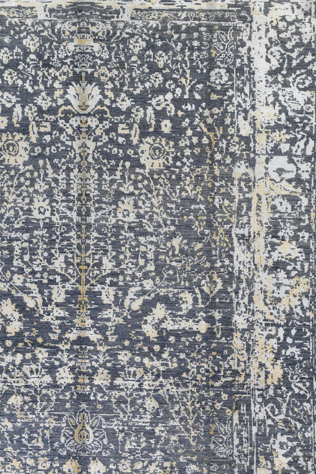 Grisette Hand-Woven Wool and Silk Carpet 295x235 cm