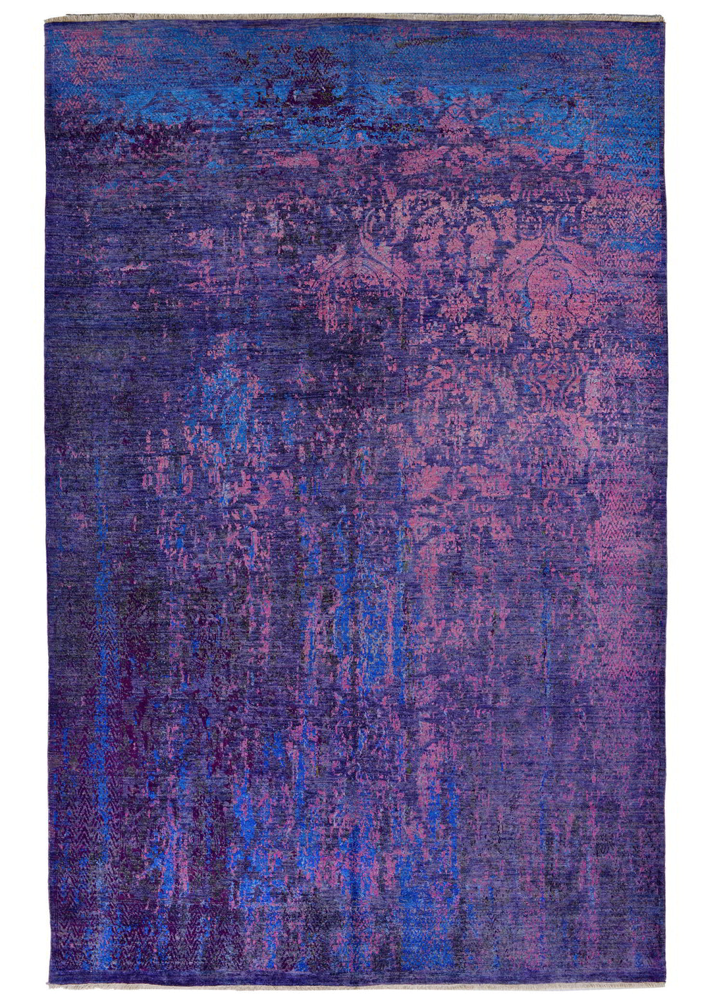 Virelle Hand-Woven Wool and Silk Carpet 296x190 cm