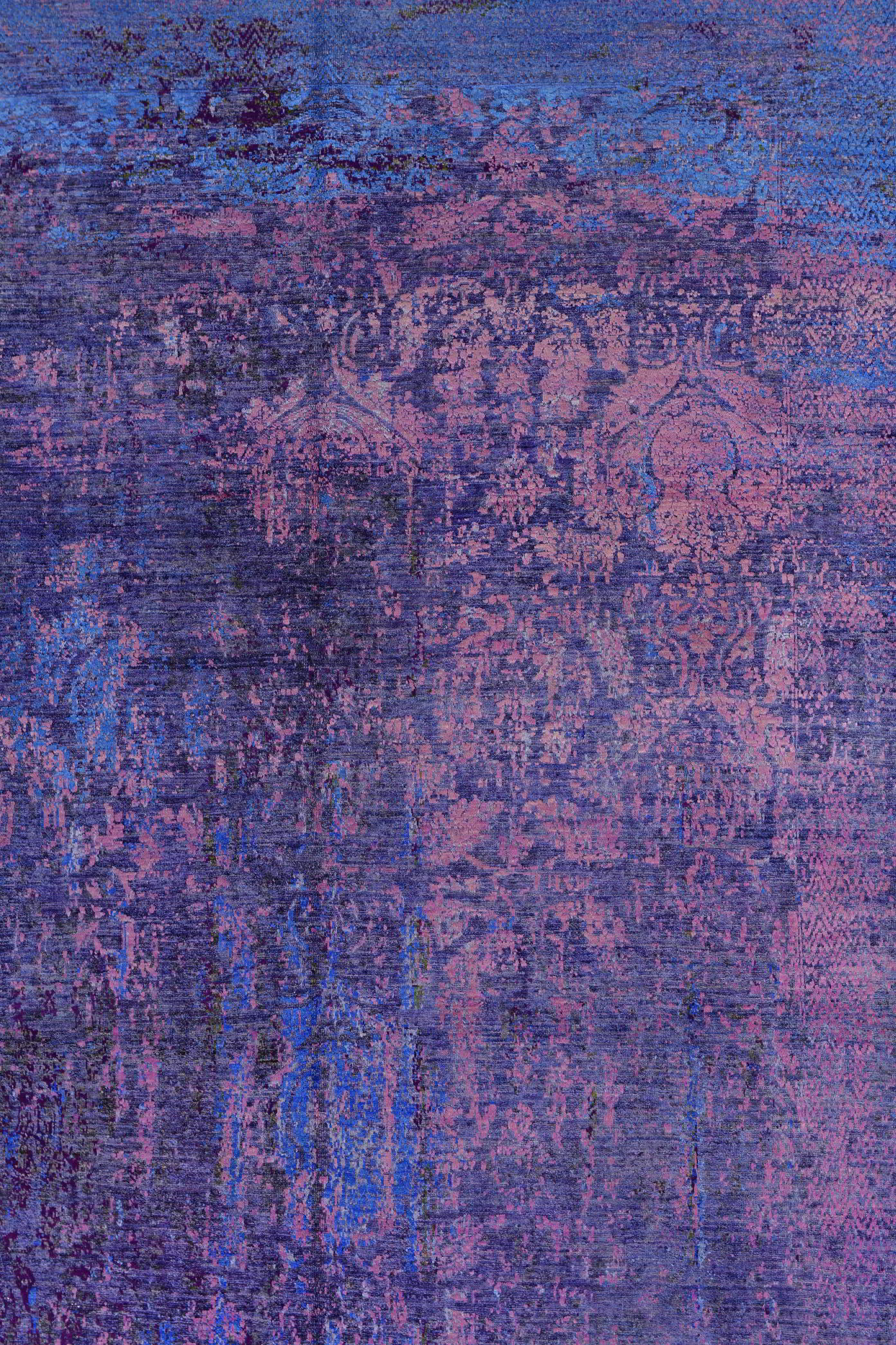 Virelle Hand-Woven Wool and Silk Carpet 296x190 cm