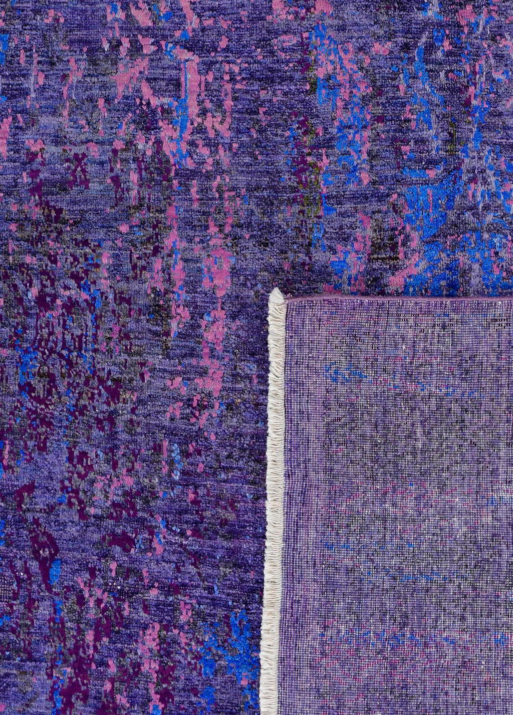 Virelle Hand-Woven Wool and Silk Carpet 296x190 cm