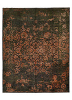 Ruinwood Hand-Woven Wool and Silk Carpet 293x245 cm
