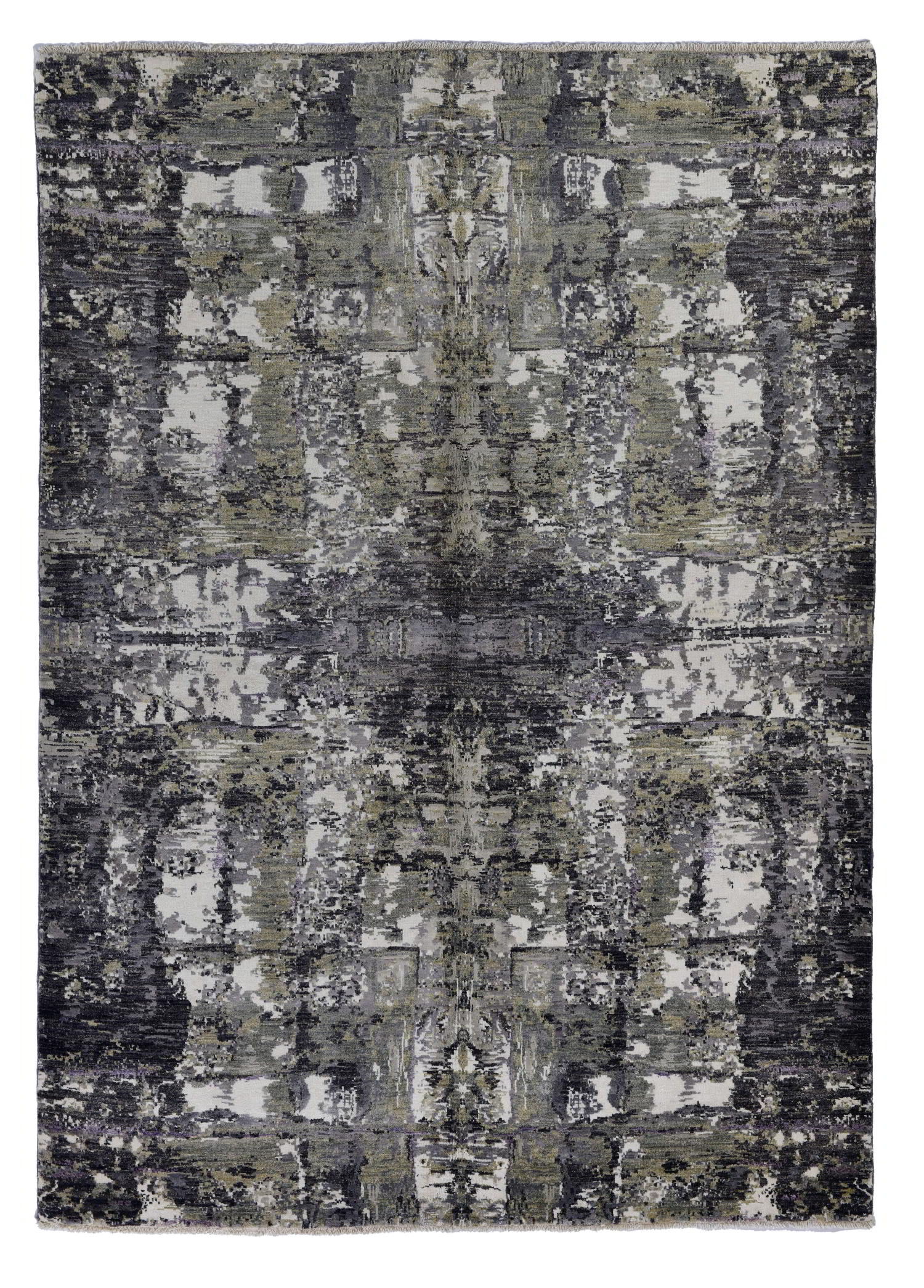 Zephon El Dokuma Yün ve İpek Halı 211x151 cm