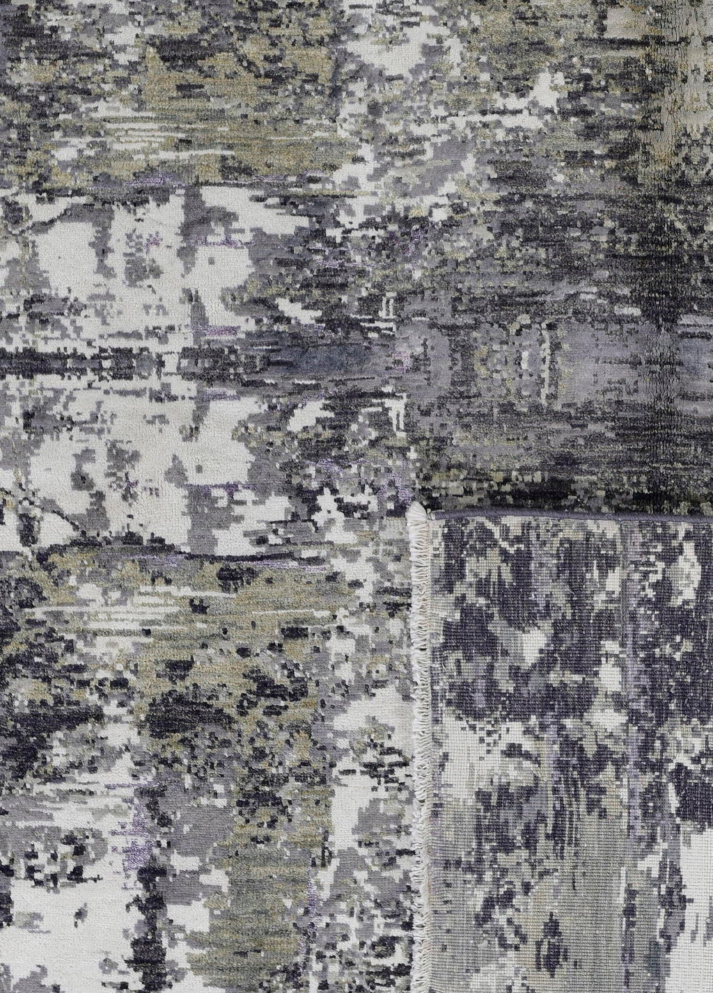 Zephon El Dokuma Yün ve İpek Halı 211x151 cm