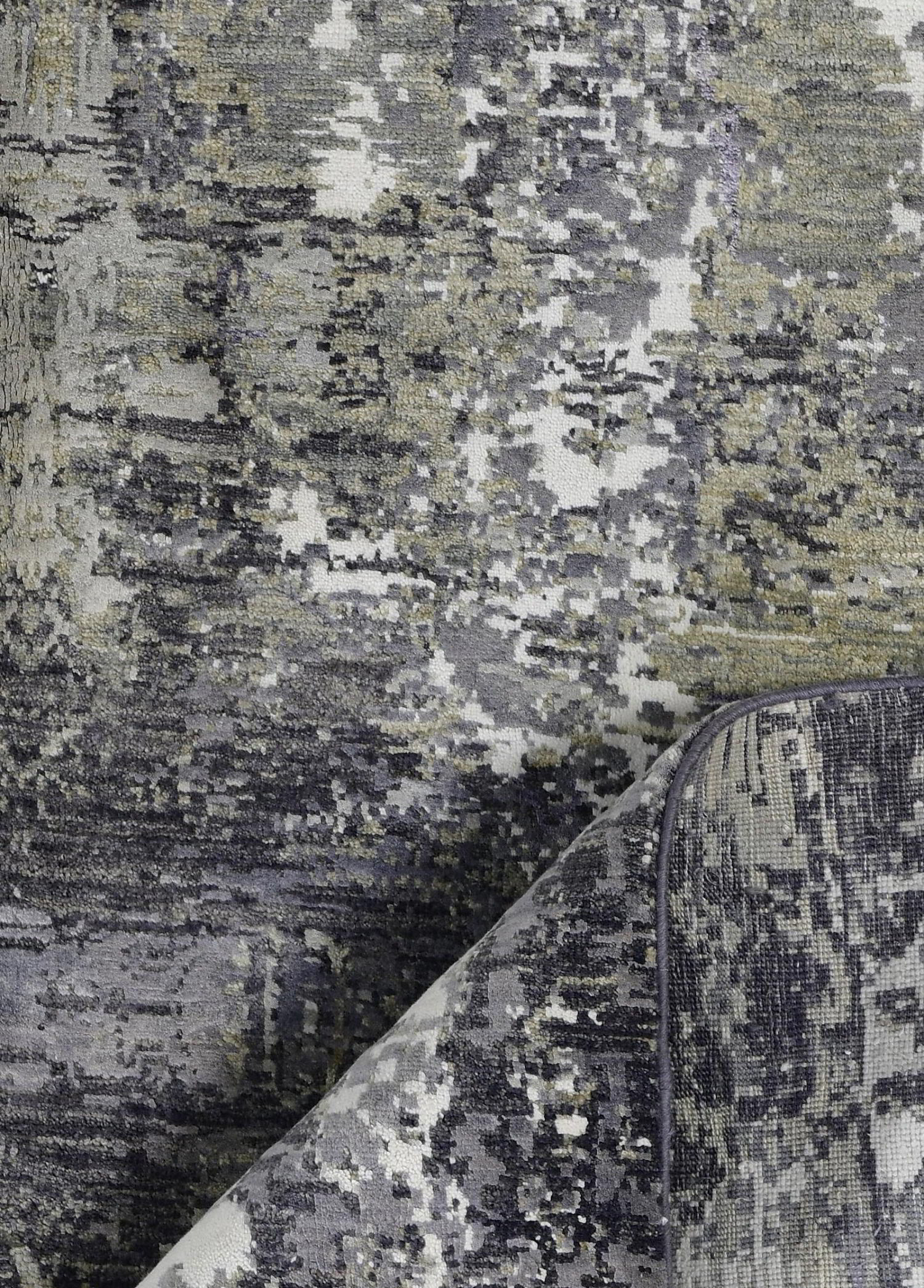 Zephon El Dokuma Yün ve İpek Halı 211x151 cm