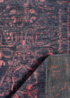 Vermara Hand-Woven Wool and Silk Carpet 291x199 cm