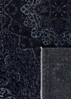 Obsidian Elegance Handwoven Wool 315x207 cm