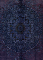 Imperial Mulberry Handwoven Wool 277x232 cm