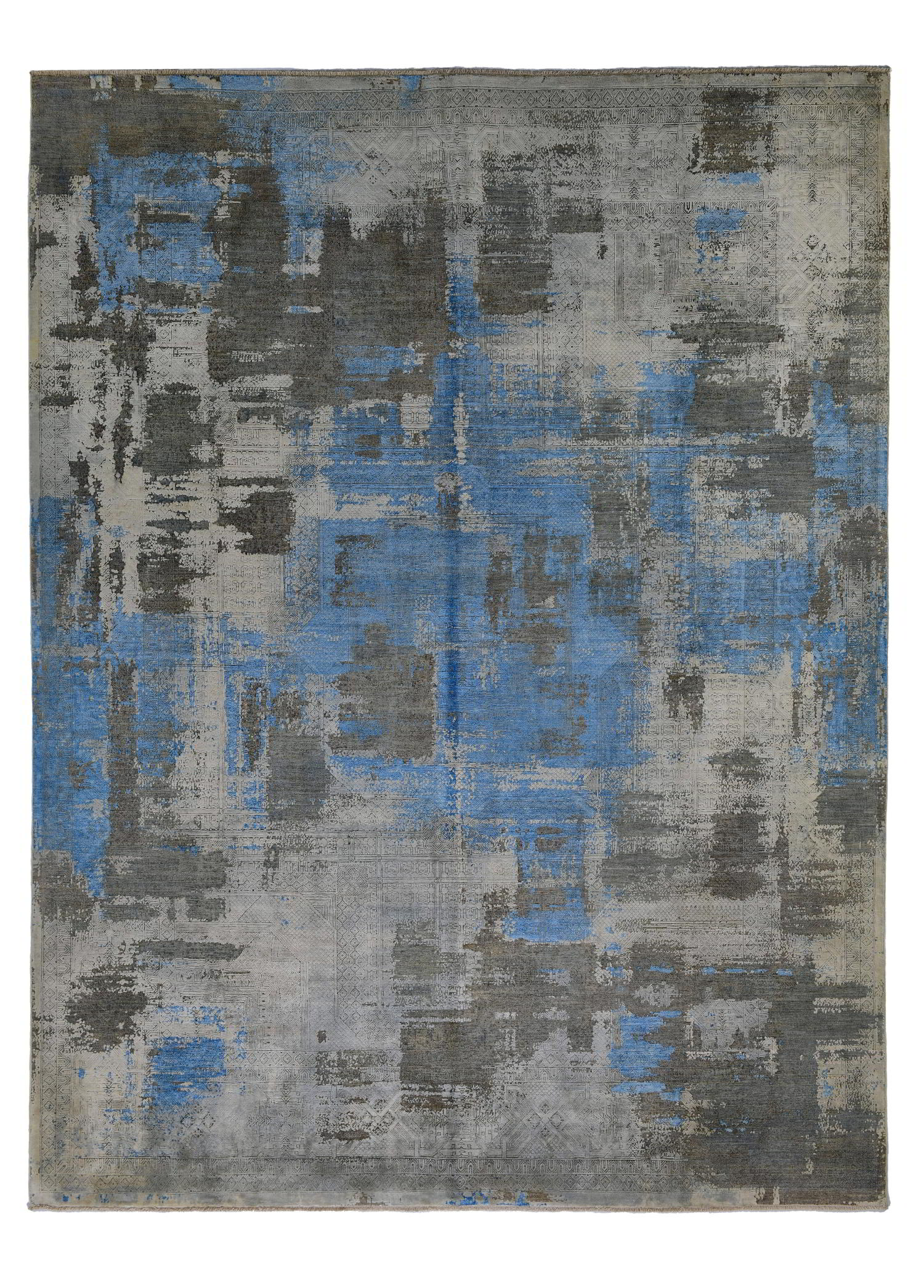 Skadra El Dokuma Yün ve İpek Halı 298x242 cm
