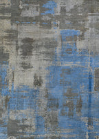 Skadra Hand-Woven Wool and Silk Carpet 298x242 cm