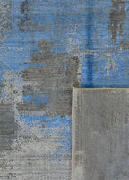 Skadra Hand-Woven Wool and Silk Carpet 298x242 cm