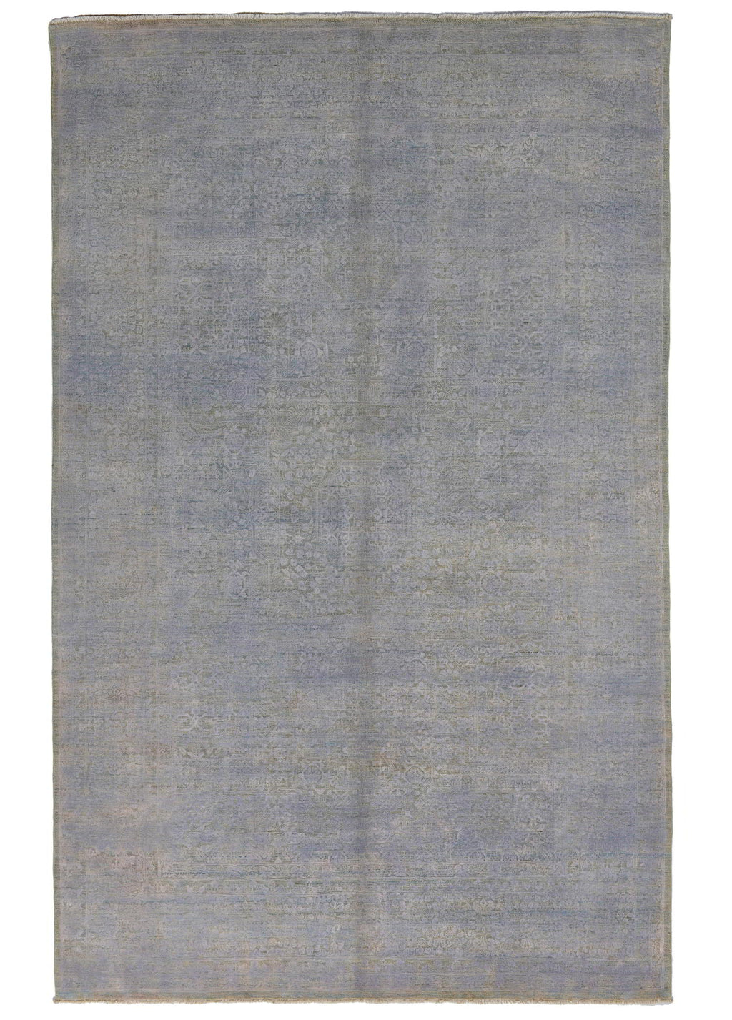 Lucelle Hand-Woven Wool and Silk Carpet 305x196 cm