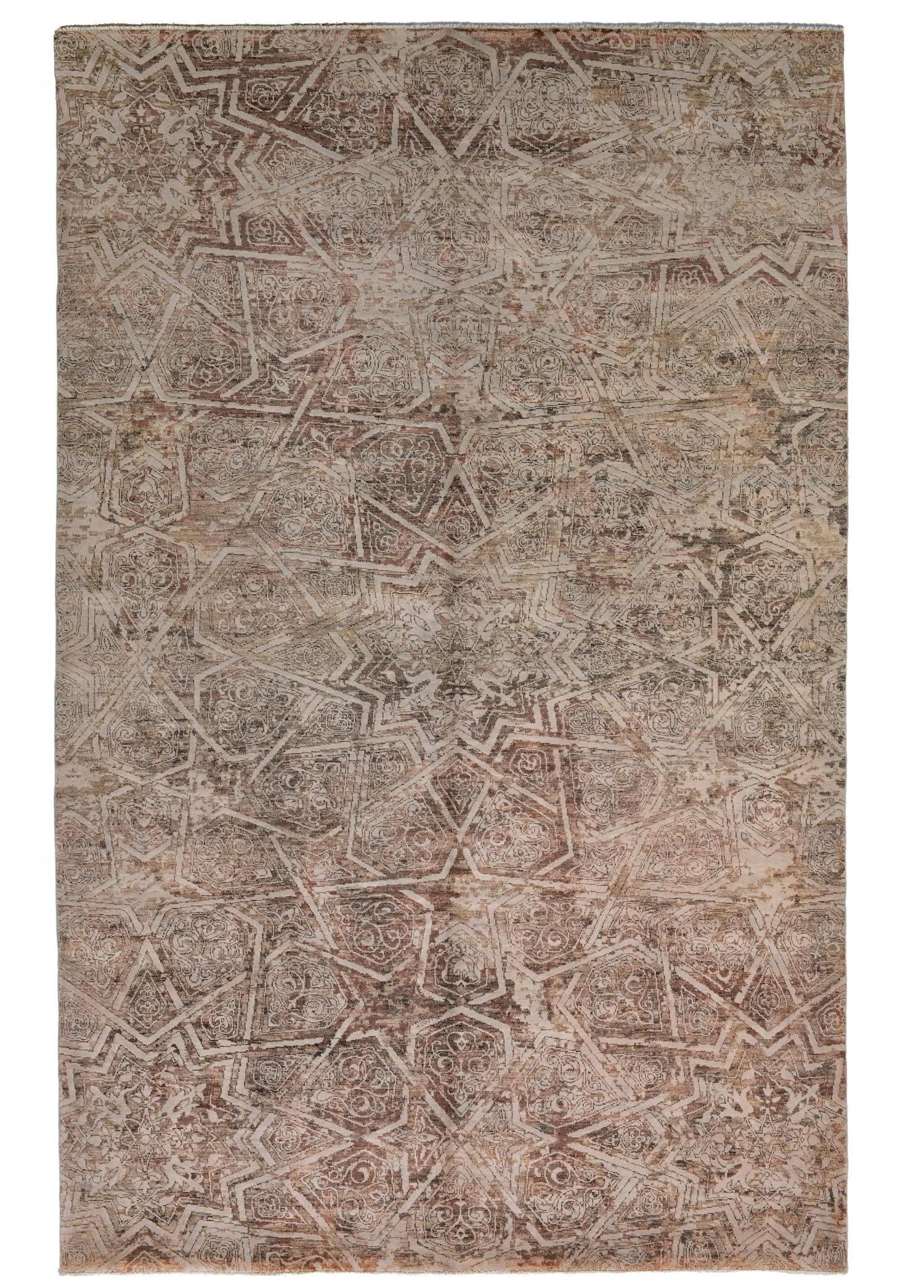 Kireya El Dokuma Yün ve İpek Halı 305x196 cm