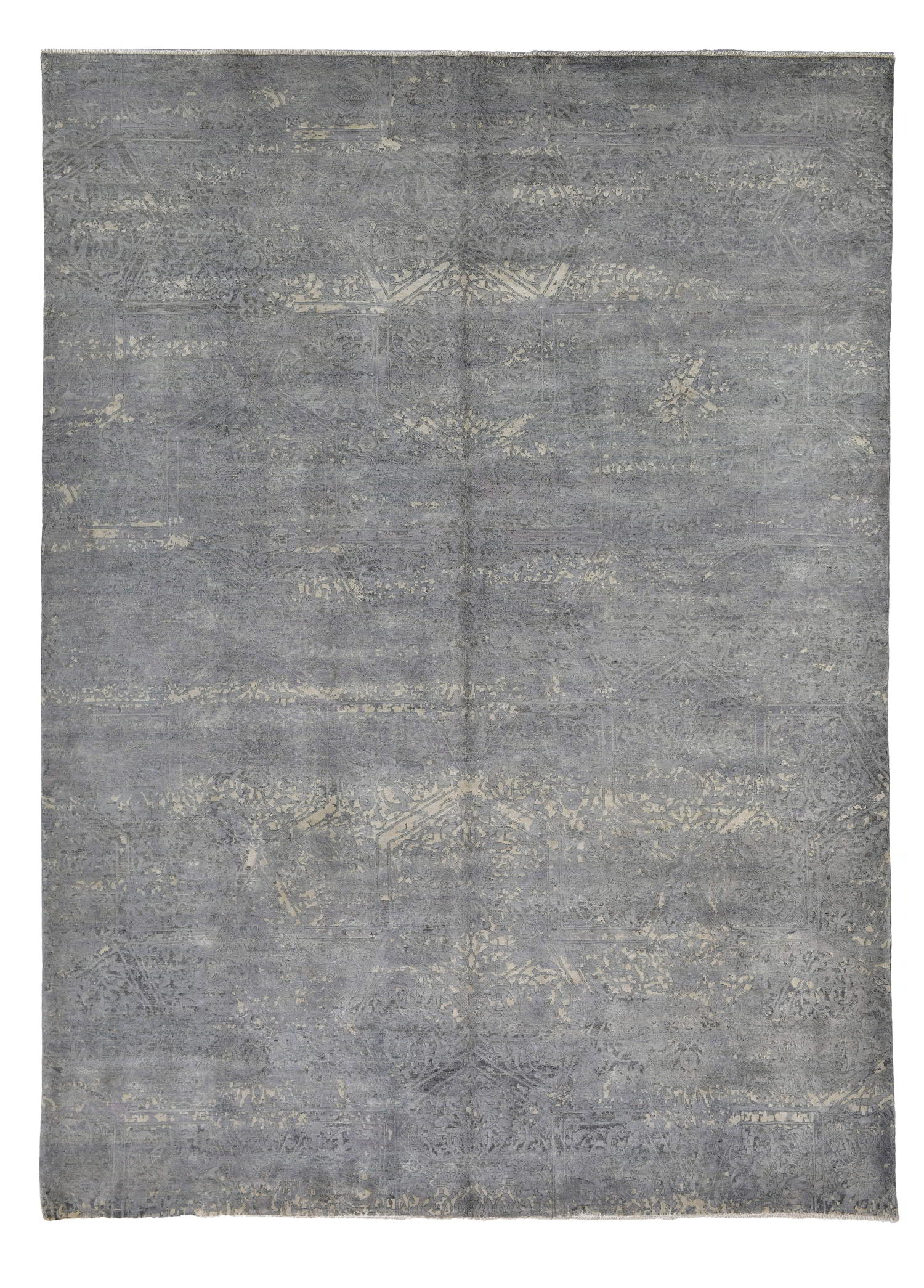 Valenor Hand-Woven Wool and Silk Carpet 303x240 cm