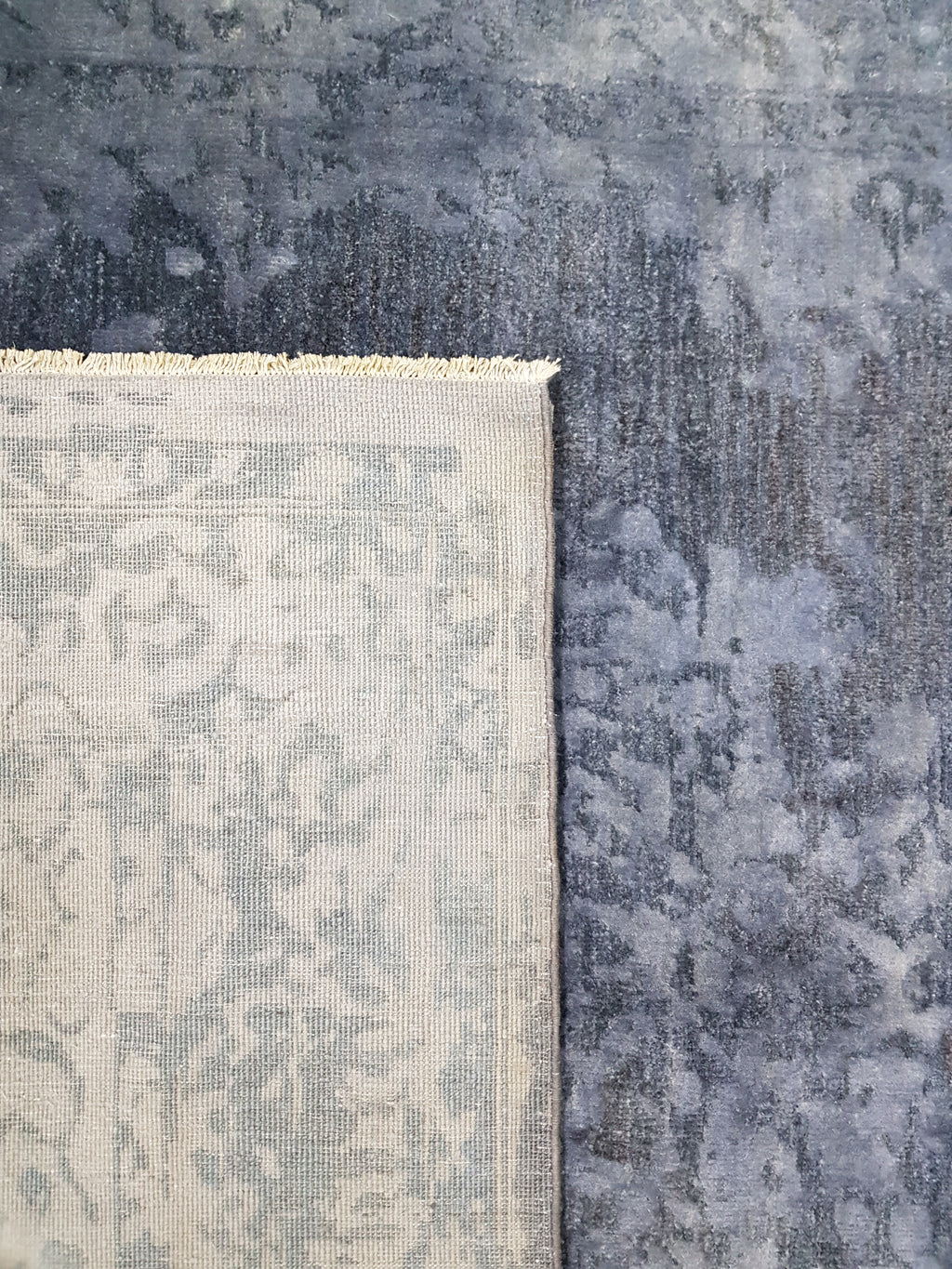 Midnight Azure El Dokuma Yün Halı 240x169 cm