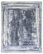 Sfumato Hand-Woven Wool and Silk Carpet 296x242 cm