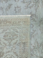 Olive Dusk Hand-Woven Wool Carpet 281x241 cm