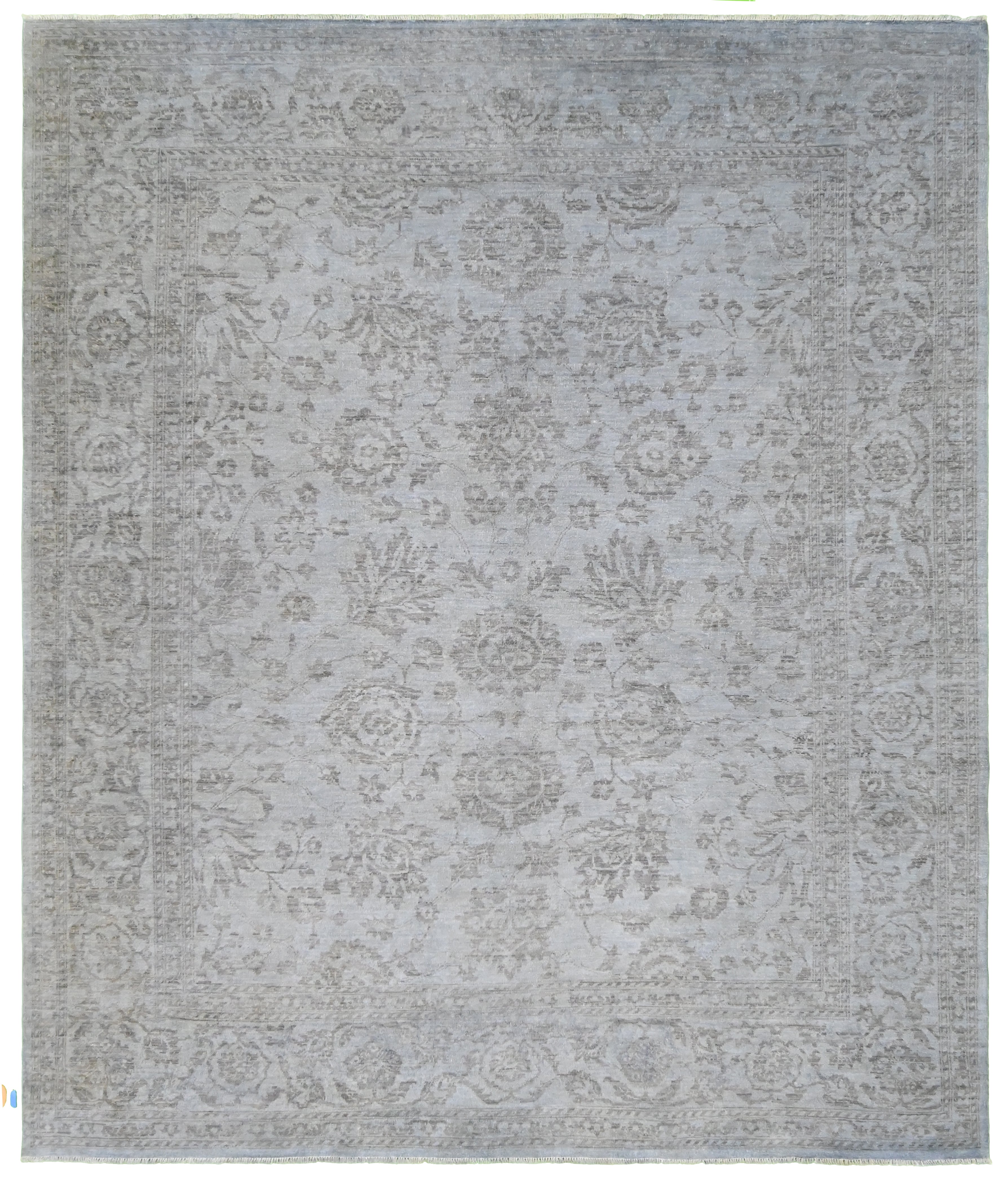 Olive Dusk El Dokuma Yün Halı 281x241 cm